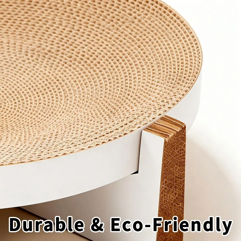 Corrugated Paper Bowl-shaped Cat Bed With Scratching Pad suppliers